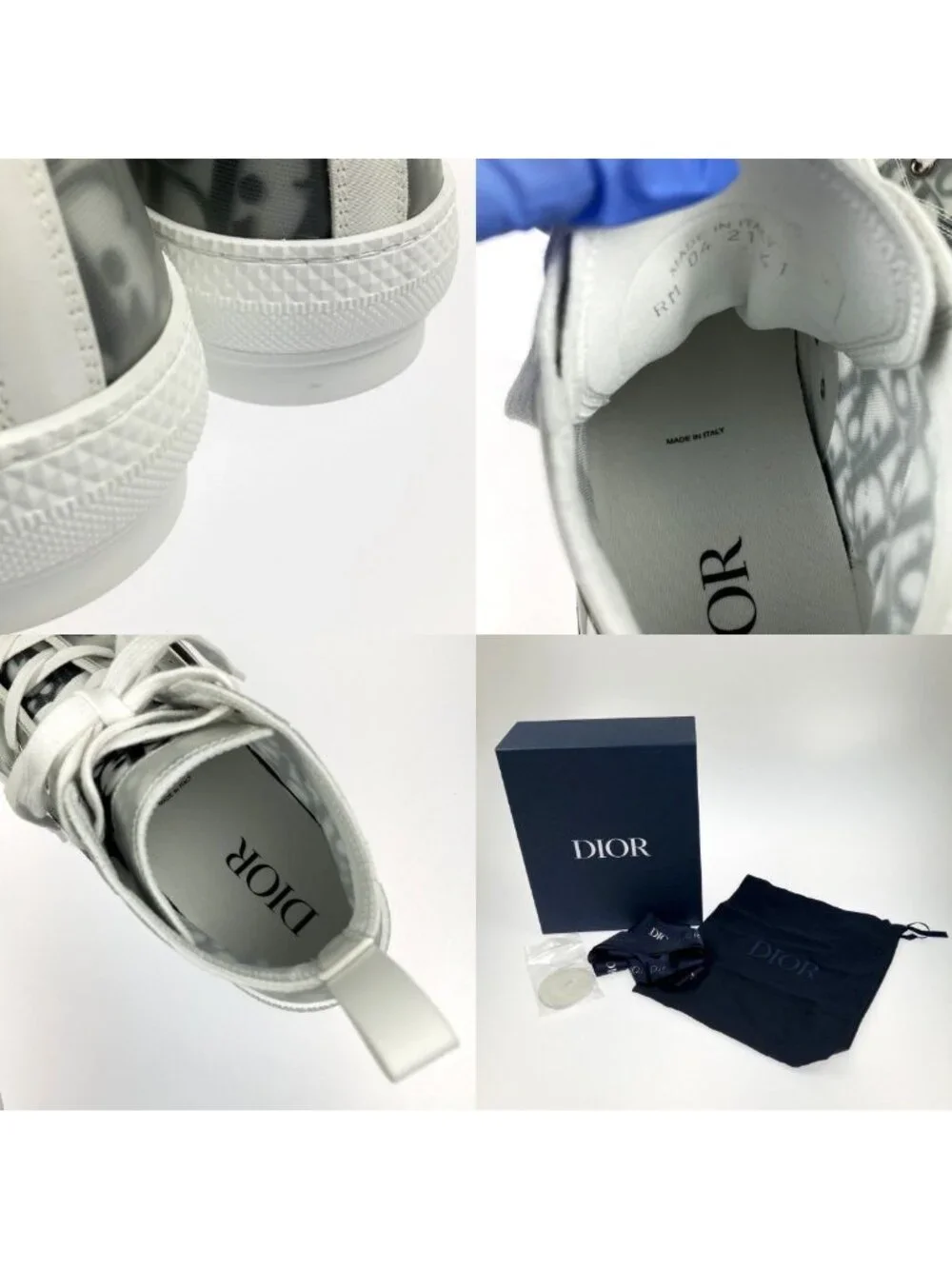 Christian Dior B23 League High Top Sneakers - Picture 10 of 10